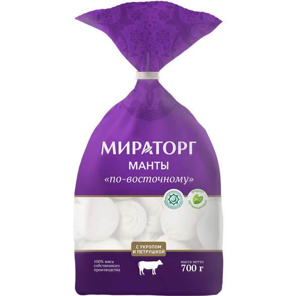 «МИРАТОРГ» манты по-восточному «МИРАТОРГ» манты по-восточному